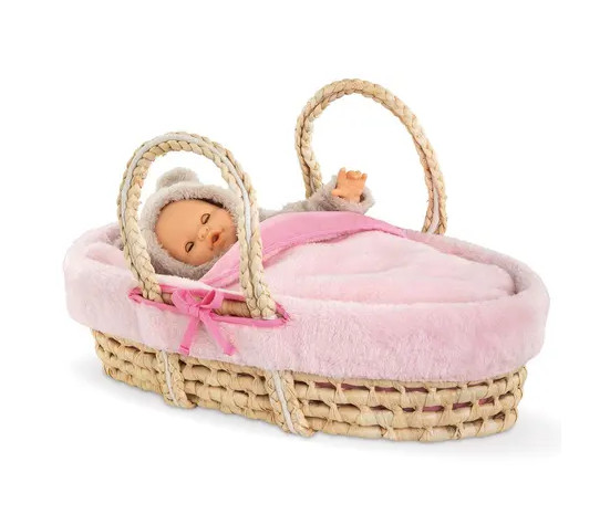 BB36/42 ENSEMBLE COUFFIN PELUCHE ROSE
