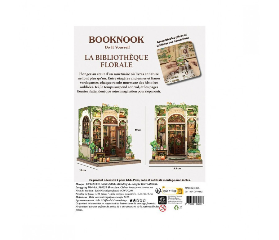 BOOKNOOK - LA BIBLIOTHEQUE FLORALE