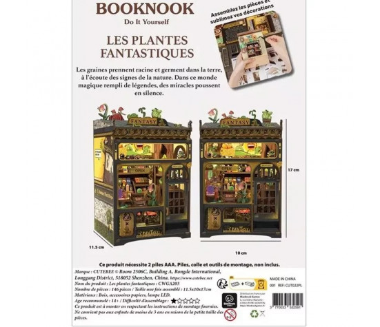 BOOKNOOK - LES PLANTES FANTASTIQUES