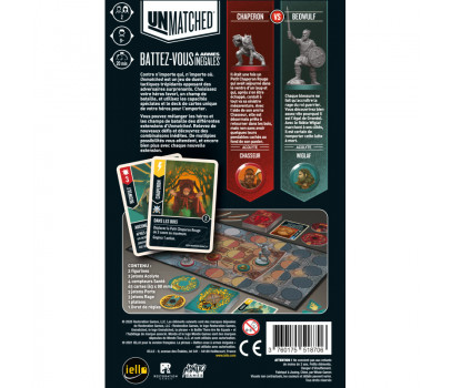 UNMATCHED - PETIT CHAPERON ROUGE VS BEOWULF