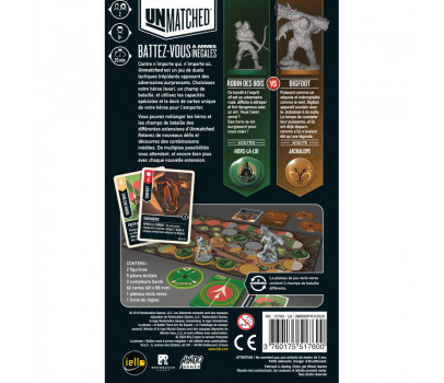 UNMATCHED - ROBIN DES BOIS VS BIGFOOT