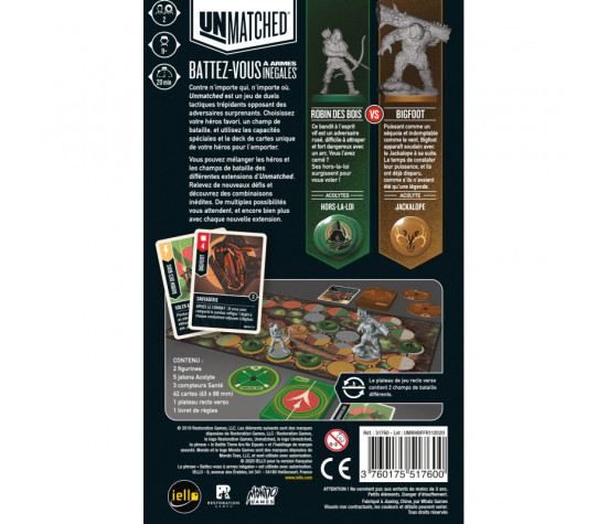 UNMATCHED - ROBIN DES BOIS VS BIGFOOT