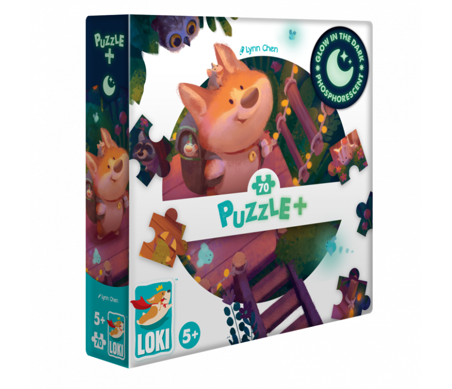 PUZZLE 70P - LOKI EXPLORE LA CABANE PUZZLE 70P - LOKI EXPLORE LA CABANE