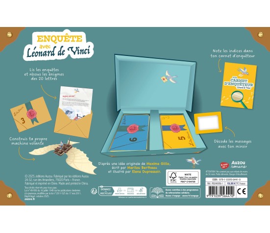 ENQUETE AVEC LEONARD DE VINCI