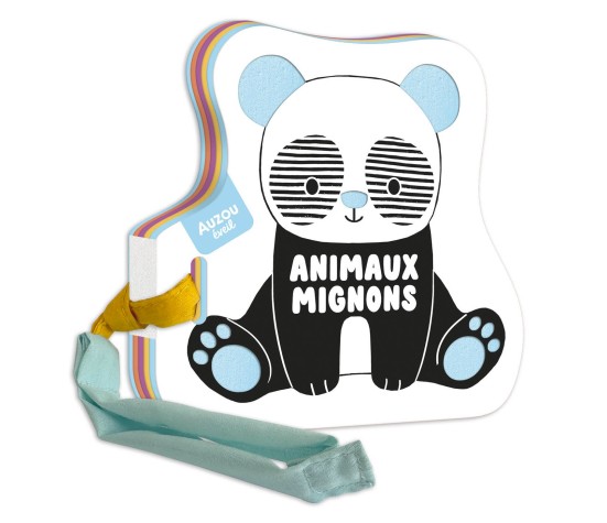 LIVRE POUSSETTE - ANIMAUX MIGNONS