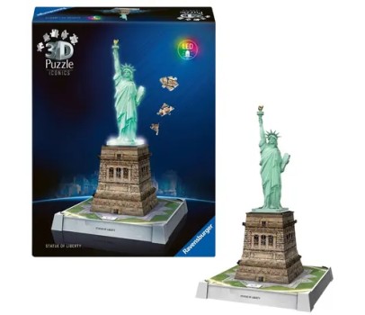 PUZZLE 3D - STATUE LIBERTE ILLUSTRE