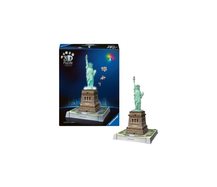 PUZZLE 3D - STATUE LIBERTE ILLUSTRE PUZZLE 3D - STATUE LIBERTE ILLUSTRE