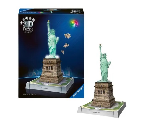 PUZZLE 3D - STATUE LIBERTE ILLUSTRE