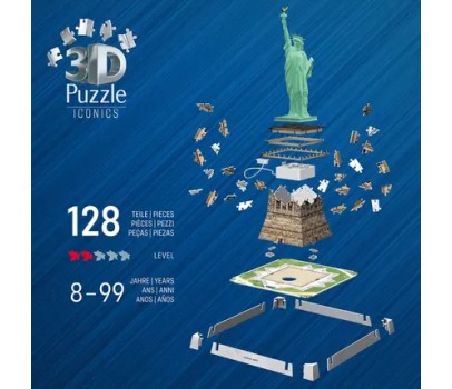 PUZZLE 3D - STATUE LIBERTE ILLUSTRE