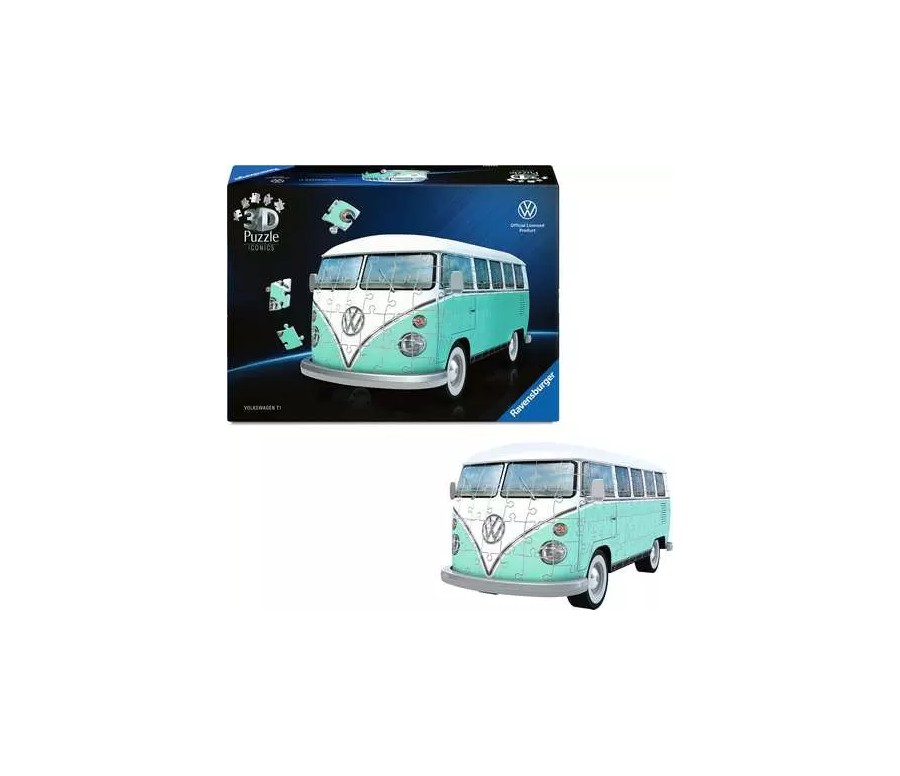 PUZZLE 3D - COMBI VOLKSWAGEN T1 PUZZLE 3D - COMBI VOLKSWAGEN T1