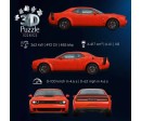 PUZZLE 3D - DODGE CHALLENGER RT