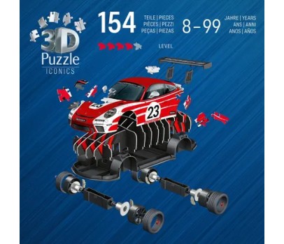 PUZZLE 3D - PORSCHE 911 SALZBURG