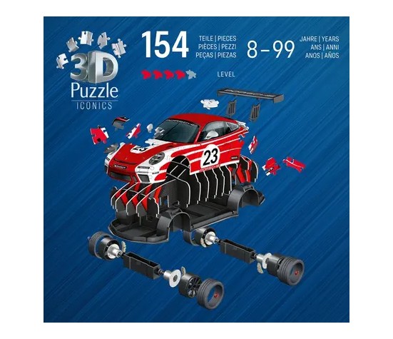 PUZZLE 3D - PORSCHE 911 SALZBURG