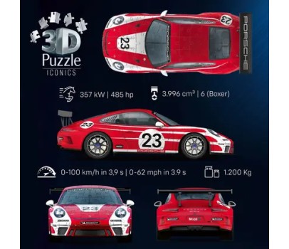 PUZZLE 3D - PORSCHE 911 SALZBURG