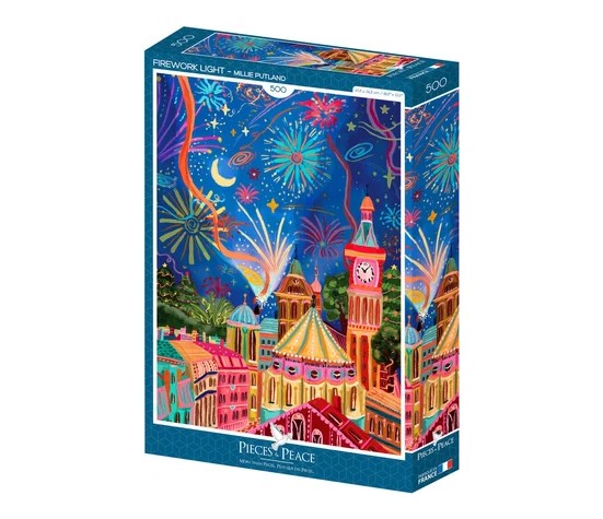 FEU D'ARTIFICE LUMINEUX