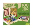 COFFRET EN BOIS - 100 REGLES DE JEUX