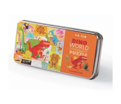 Puzzle 50P - Le Monde des Dinosaures