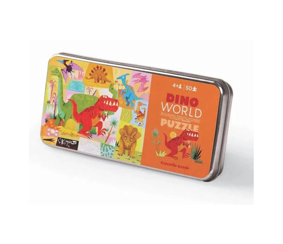 Puzzle 50P - Le Monde des Dinosaures