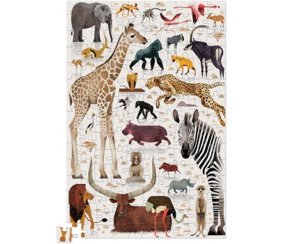 Puzzle 150P - Animaux d'Afrique