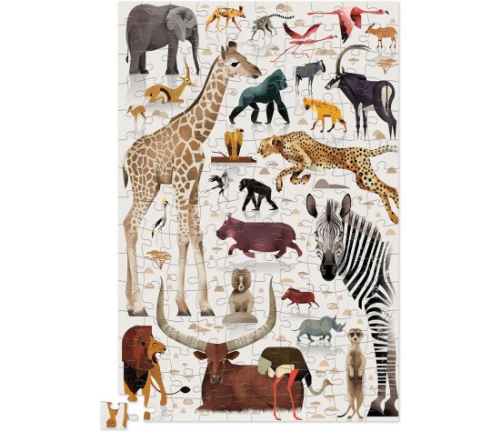 Puzzle 150P - Animaux d'Afrique