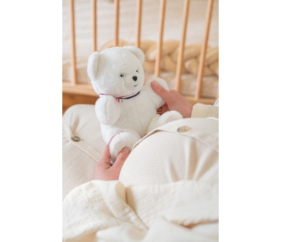 OURS FRANCAIS MUSICAL - TAM TAM BLANC