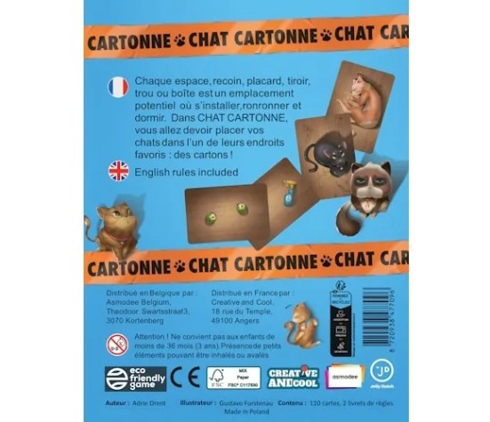CHAT CARTONNE