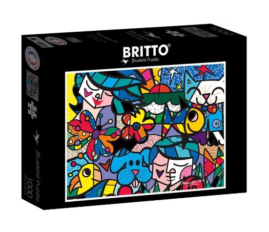 PUZZLE 1000P - BRITTO GARDEN