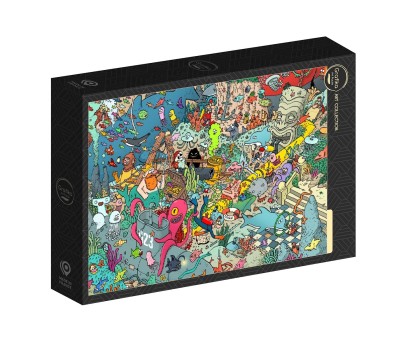 PUZZLE 1000P - MONDE SOUS MARIN