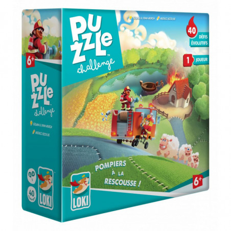 POMPIERS A LA RESCOUSSE -PUZZLE CHALLENGE