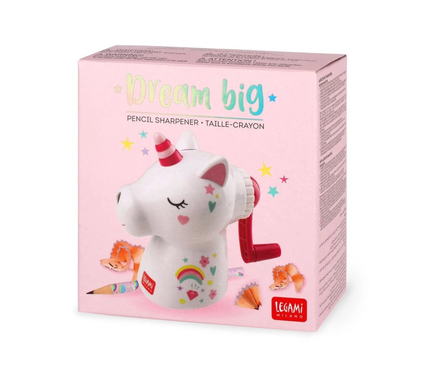 Dream Big - Taille-Crayon à Manivelle - Licorne