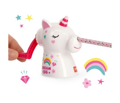 Dream Big - Taille-Crayon à Manivelle - Licorne