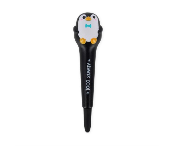 Squeezies - Stylo Encre Gel Antistress - Pingouin