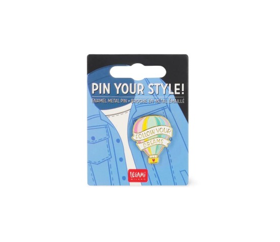 Pin Your Style ! - Broche en Métal émaillé - Mongolfière
