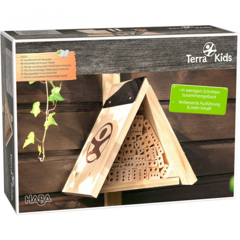 TERRA KIDS - KIT D ASSEMBLAGE HOTEL POUR INSECTES