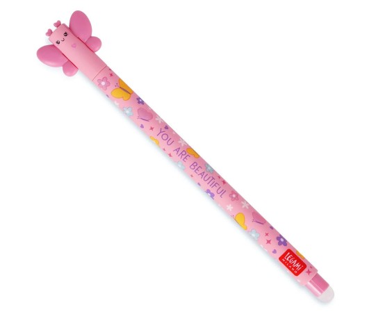 Stylo Gel Effaçable - Papillon