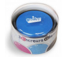 BOITE 3 ENCREURS RONDS - BLEU ROSE NOIR