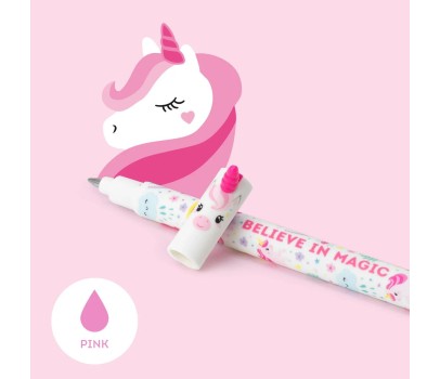 Stylo Gel Effaçable - Licorne