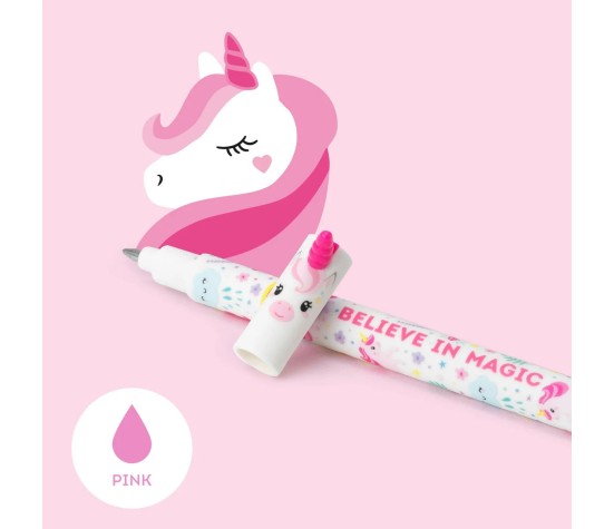 Stylo Gel Effaçable - Licorne