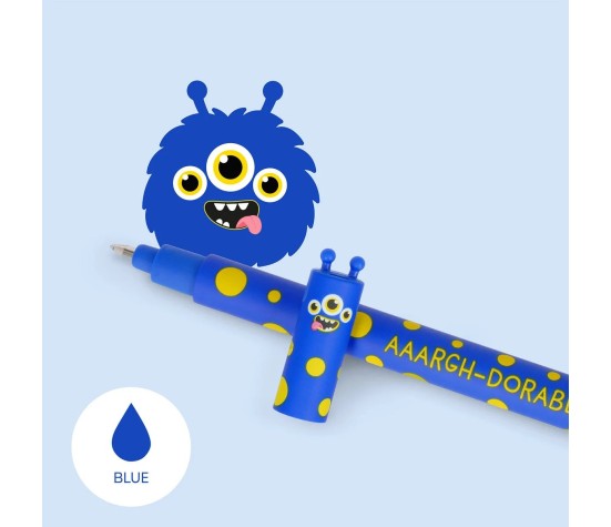 Stylo Gel Effaçable -Monstre