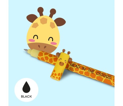 Stylo Gel Effaçable - Girafe