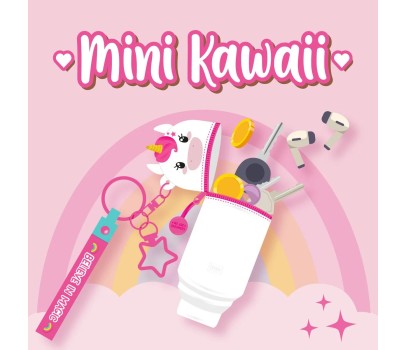 Mini Kawaii - Porte-Monnaie Porte-clés - Licorne