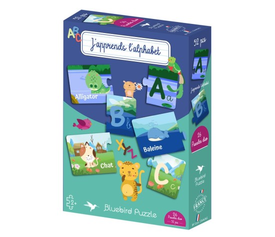  Puzzles duo - J'apprends l'alphabet Puzzles duo - J'apprends l'alphabet Puzzles duo - J'apprends l'alphabet 