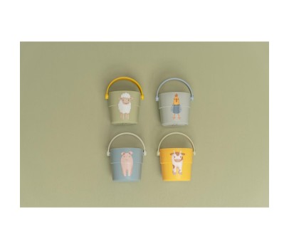 Little Farm - Lot de 4 Gobelet de bain