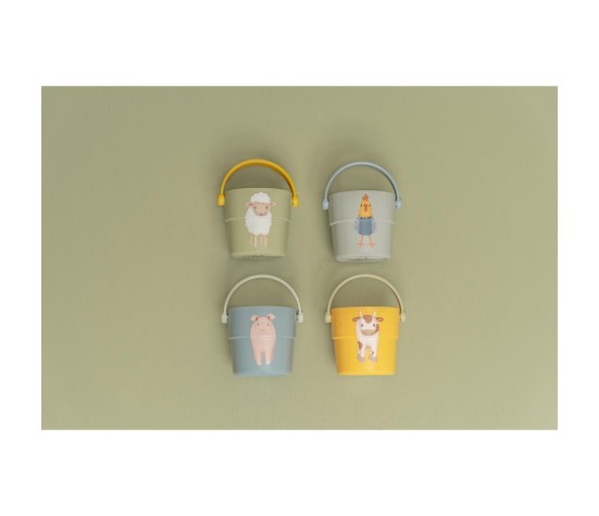 Little Farm - Lot de 4 Gobelet de bain