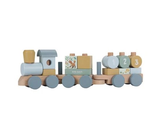 Train de Blocs en Bois FSC - Forest Friends