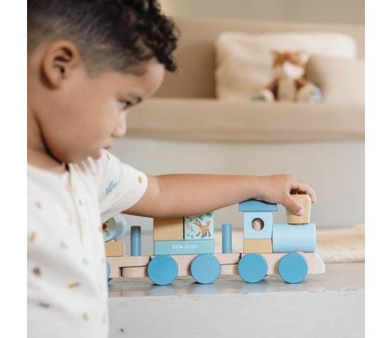 Train de Blocs en Bois FSC - Forest Friends