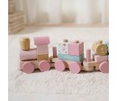 TRAIN A BLOCS EN BOIS FSC - FAIRY GARDEN