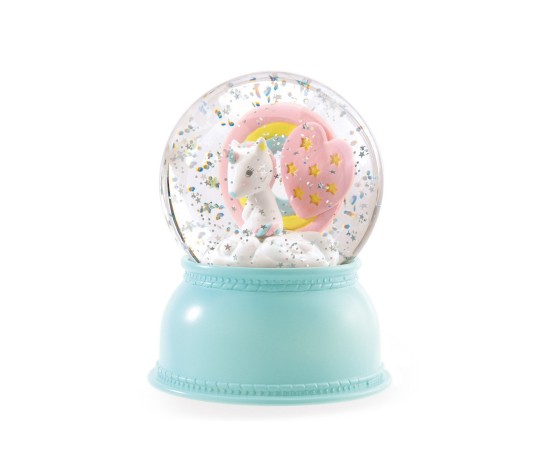 Veilleuse Boule à Neige - Licorne