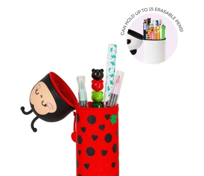 Kawaï - Trousse 2 en 1 - Ladybug