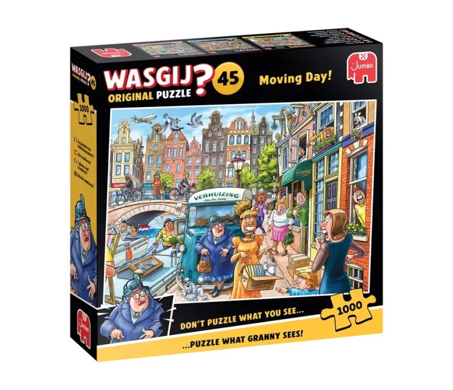 Puzzle 1000p - WASGIJ Original : La Journée du Déménagement